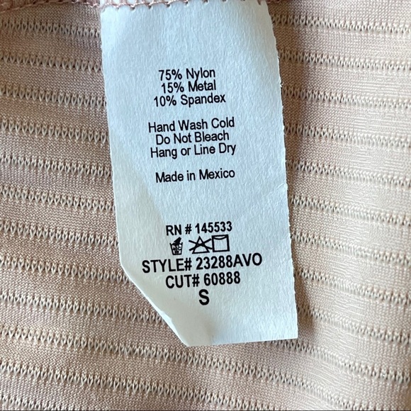 NWT Anthro W5 blush pink sparkly ruffle sleeve top - Picture 10 of 11